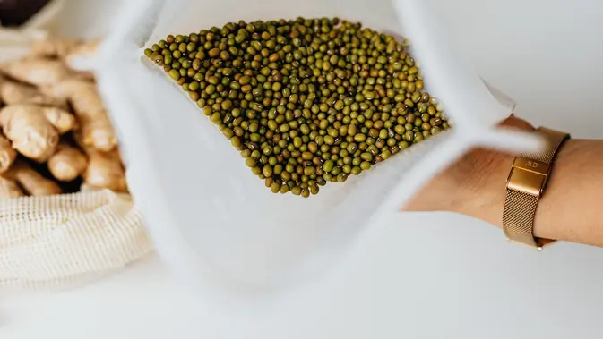 Ilustrasi Kacang Hijau Credit: pexels/Karolina