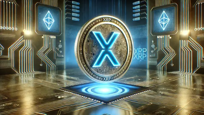 XRP Ilustrasi kripto XRP. (Foto by AI)