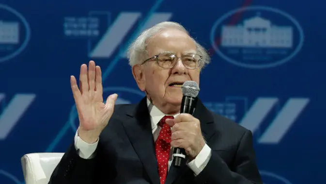 Miliarder atau Orang Terkaya Dunia Warren Buffet. Foto: Yuri Gripas/AFP Miliarder atau Orang Terkaya Dunia Warren Buffet. Foto: Yuri Gripas/AFP