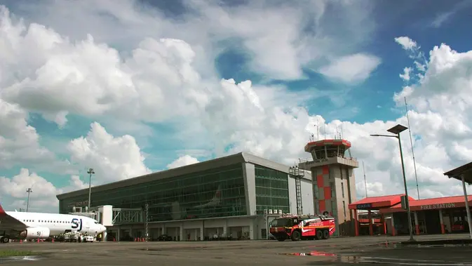 Operasional Bandara Radin Inten II Lampung tidak terganggu erupsi Gunung Anak Krakatau. (Dok Bandara Radin Inten II) Operasional Bandara Radin Inten II Lampung tidak terganggu erupsi Gunung Anak Krakatau. (Dok Bandara Radin Inten II)