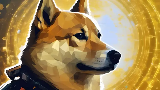 Ilustrasi meme coin dogecoin. (Foto By AI) Ilustrasi meme coin dogecoin. (Foto By AI)