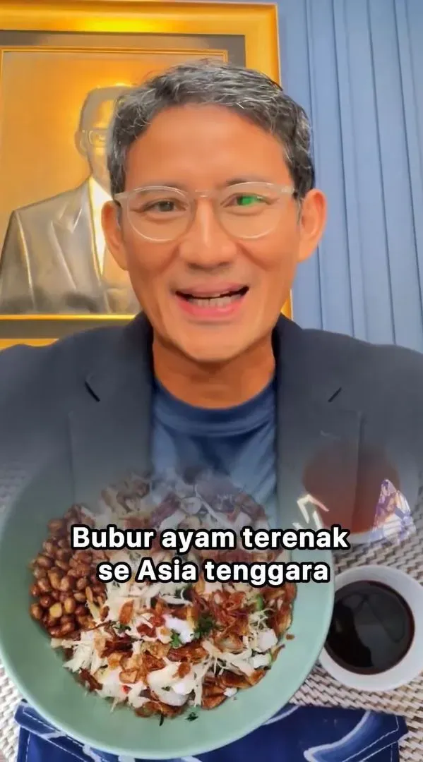 Sandiaga Uno ungkap makanan favorit