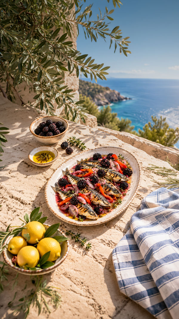 Blackberry Sardines
