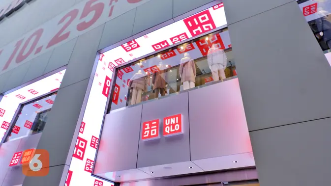 Gerai UNIQLO. (Liputan6.com/Asnida Riani)
