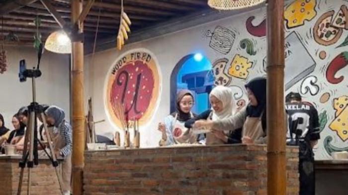 Tempat untuk membuat pizza