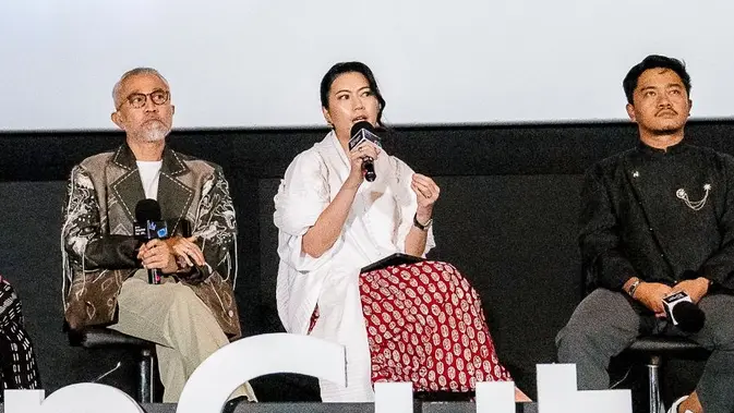 Jessica Wowor berbicara dalam diskusi panel di puncak CapCut AI Content Fest di Jakarta, Jumat (11/9/2026). (dok CapCut Indonesia) Jessica Wowor berbicara dalam diskusi panel di puncak CapCut AI Content Fest di Jakarta, Jumat (11/9/2026). (dok CapCut Indonesia)
