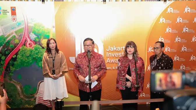 Investasi Jakarta Tembus Rp173,6 Triliun hingga Triwulan II 2026Realisasi investasi di Jakarta mencapai Rp 173,6 triliun hingga triwulan II 2026. Nilai tersebut berkontribusi 17,2 persen terhadap total investasi nasional pada periode yang sama. (Foto: Istimewa)