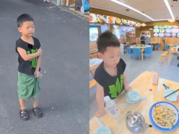 Jago Gaet Pelanggan! Bocah 5 Tahun Ini Viral saat Kerja di Restoran