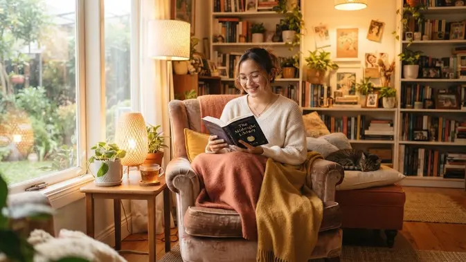 Pencahayaan Rumah Sesuai Kepribadian Introvert dan Ekstrovert Pencahayaan Rumah Sesuai Kepribadian Introvert dan Ekstrovert (AI generated)