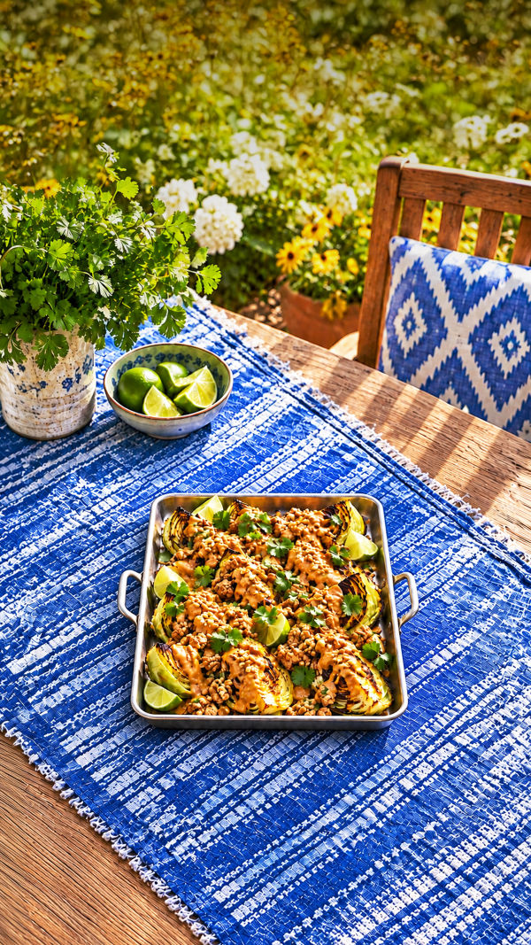 Satay Charred Cabbage