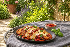Sesame Chicken Parm