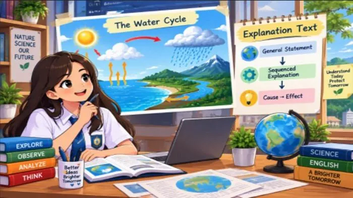 Contoh Explanation Text Fenomena Alam, Materi Bahasa Inggris Kelas 11 ...