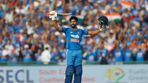 Ruturaj Gaikwad (Image Source: X/BCCI) Ruturaj Gaikwad added to India A squad for Sri Lanka tri-series; replaces injured Riyan Parag