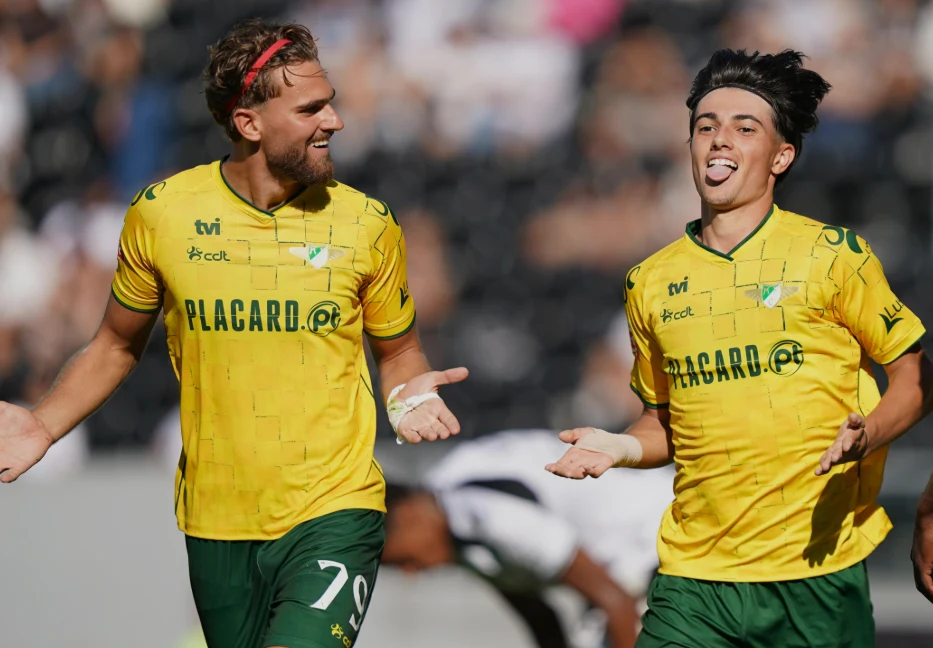 Tiago Andrade abriu o marcador no momento decisivo do Moreirense