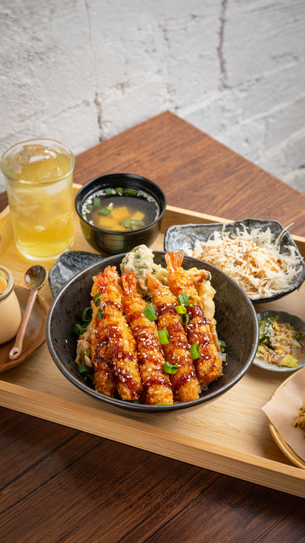Japanese Prawn Tempura Bowl