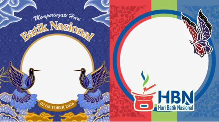 TWIBBON HARI BATIK - Kumpulan Twibbon Hari Batik Nasional 2026 yang bisa dibagikan di media sosial. Hari Batik Nasional diperingati setiap 2 Oktober.