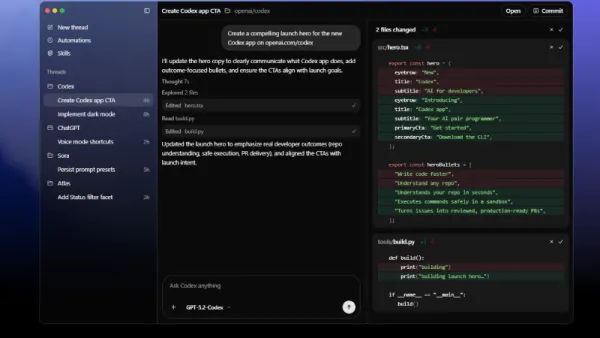 OpenAI Codex App Hacktron Qoder AI coding tools