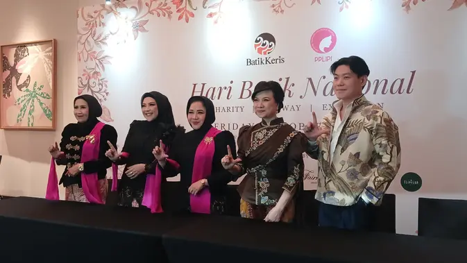 Hari Batik Nasional 2026, menyukseskan pelaku UMKM perempuan, Jakarta, Jumat (2/10/2026). (Liputan6.com/Nurri Indah)