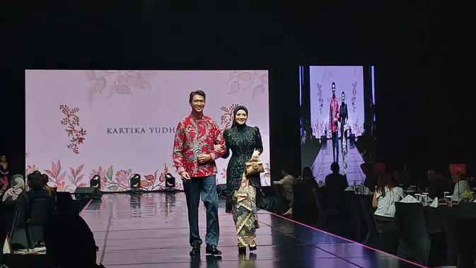 Hari Batik Nasional 2026, mengedepankan batik handmade dengan proses cap dan tulis Jakarta, Jumat (2/10/2026). (Liputan6.com/Nurri Indah)