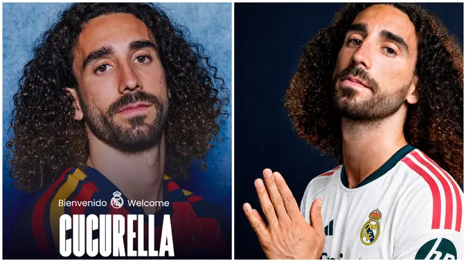 Marc Cucurella Real Madrid mengumumkan perekrutan bek kiri Chelsea, Marc Cucurella. (Doc Real Madrid)