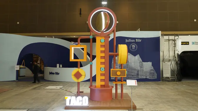 Instalasi TACO di Art Jakarta 2026: The Curiosity Engine. (dok. TACO)