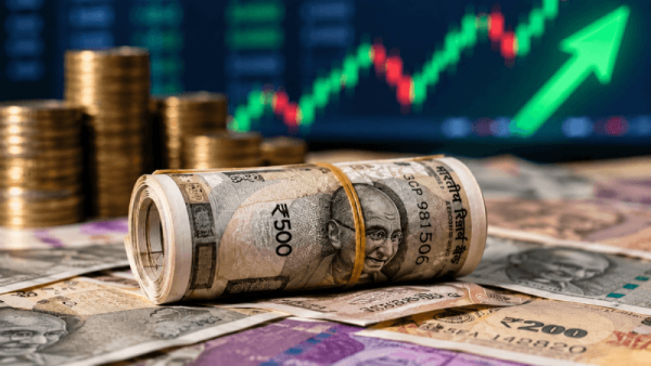Indian rupee rises 5 paise to 95.57 against US dollar