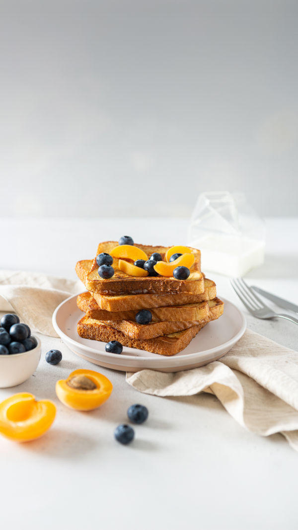 Easy French Toast With Fruit