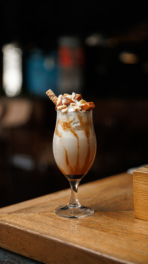 Easy Caramel Milkshake