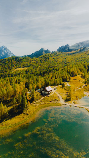 Autumn at Lake Federa