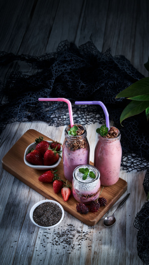Berry Smoothie Trio