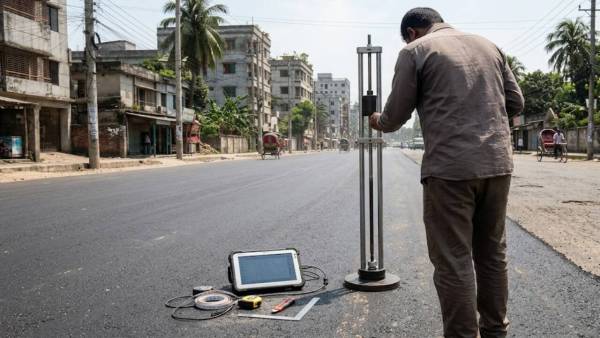 In 2024, Bangladesh tested a road made with shredded plastic bags and ...