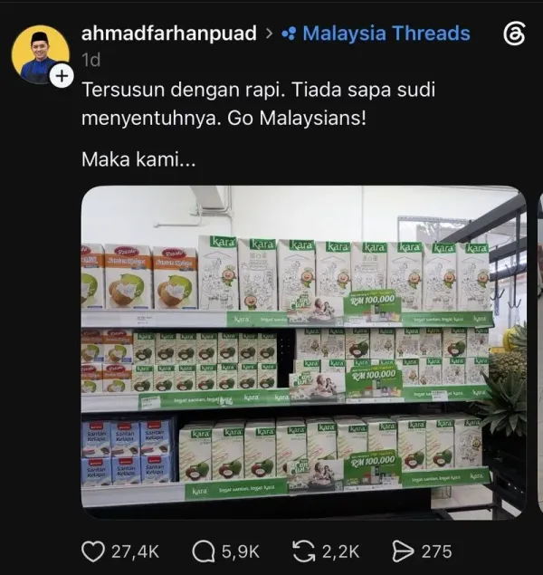 Masih Panas! Warga Malaysia Serukan Boikot Produk Makanan Indonesia