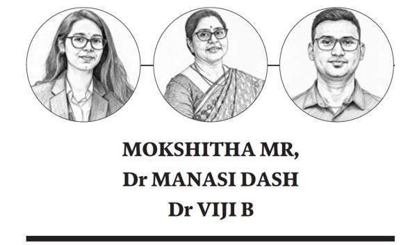 मोक्षिता एमआर, डॉ मानसी दाश, डॉ विजी बी