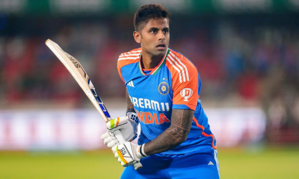 Suryakumar Yadav Suryakumar Yadav scored 84 runs against USA