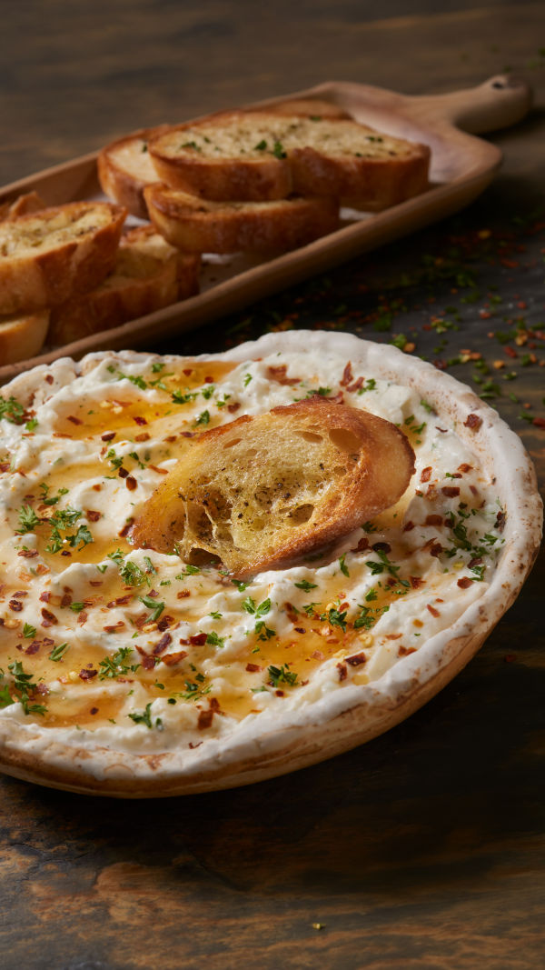 Hot Honey Ricotta Delight