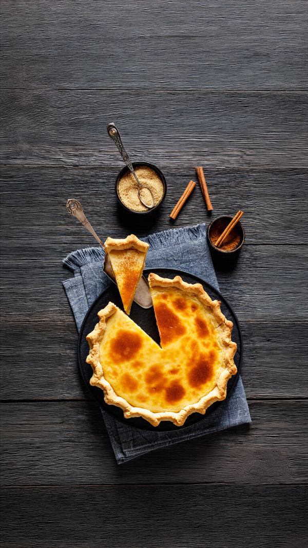 A Creamy Swiss Tart
