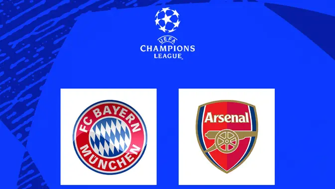 Liga Champions - Bayern Munchen Vs Arsenal (Bola.com/Adreanus Titus)