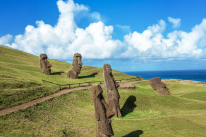 Moai in Gefahr