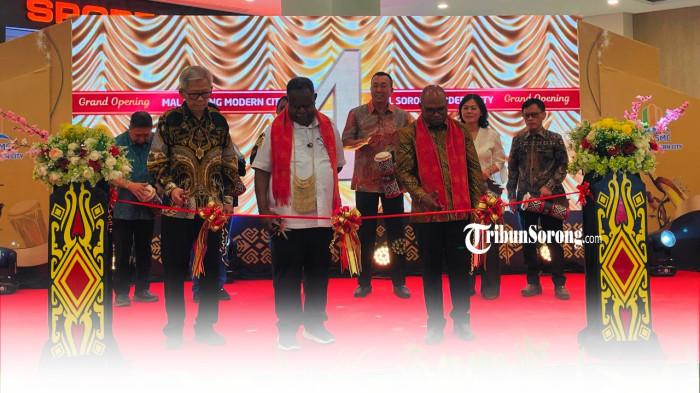 PERESMIAN SMC - Mal Sorong Modern City (SMC) yang berlokasi di kawasan reklamasi, Kota Sorong, Papua Barat Daya, resmi beroperasi pada Jumat (23/10/2026).