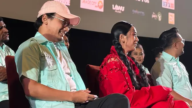 Taskya Namya kala jumpa pers © KapanLagi.com/Fikri Alfi Rosyadi