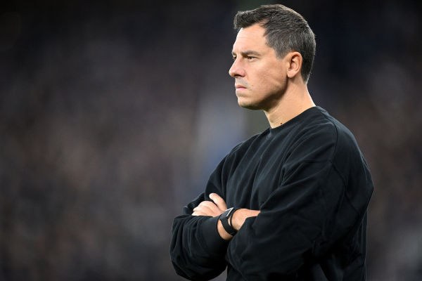 HAMBURG, GERMANY - OCTOBER 27: Eintracht Frankfurt sporting director, Timmo Hardung before the DFB Cup 2026/27 match between Hamburger SV and Eintracht Frankfurt at Volksparkstadion on October 27, 2026 in Hamburg, Germany. (Photo by Stuart Franklin/Getty Images)