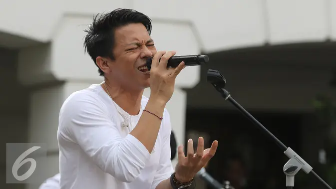 20160615- Konser NOAH-Jakarta- Herman Zakharia Peterpan/NOAH (Liputan6.com/Herman Zakharia)