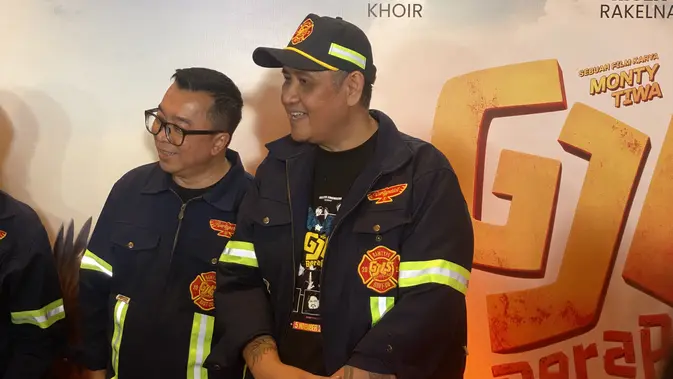 Monty Tiwa dalam konferensi pers GJLS: Berapi-Api yang dihelat di kawasan Kuningan, Jakarta, Kamis (29/10/2026). (Liputan6.com/Nola Vemiliana)