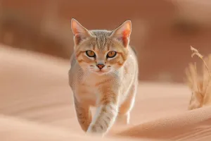 O gato do deserto
