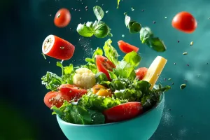 Saladas refrescantes