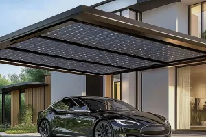 太陽エネルギー自動車!