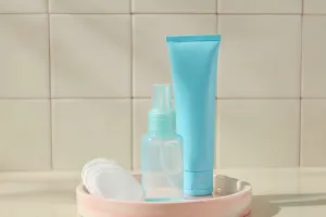 Segredo azul da pele