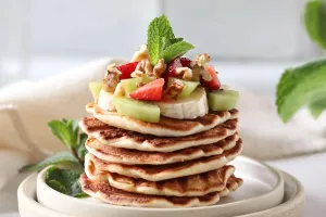 Đồ ăn vặt xốp mềm