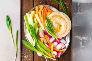 Овощи вместо чипсов