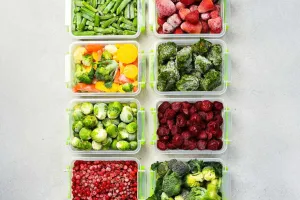 Congelamento de vegetais